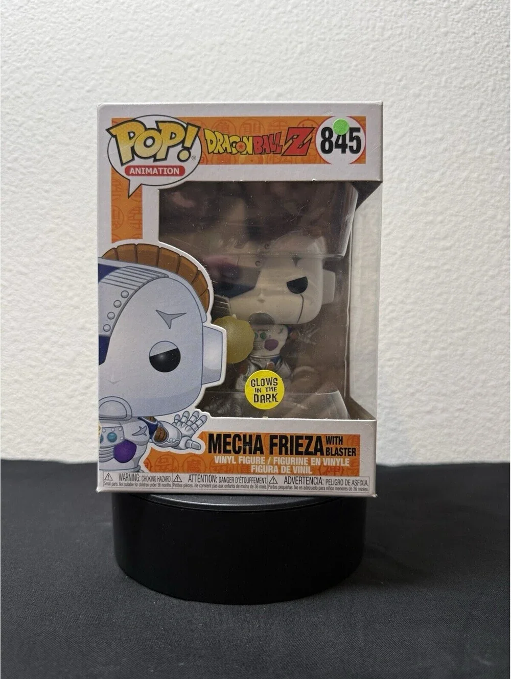 Funko Pop! Anime- Dragonball Z- Mecha Frieza with Blaster #845 W/ Pop Protector!